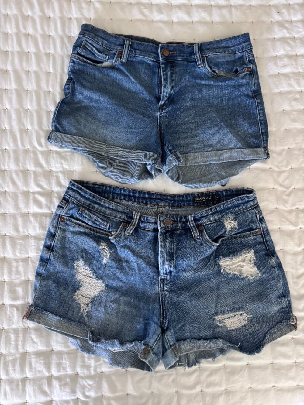 Blank NYC Jean Denim Shorts 2 Pair  - Women Size 30